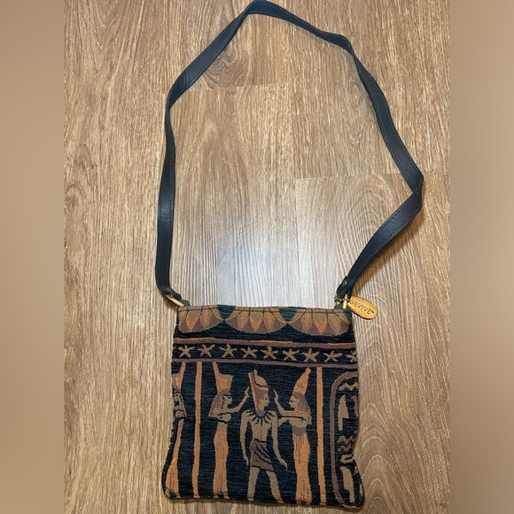 Gevive by Boyt Egyptian cross shoulder handbag purse. - Picture 1 of 4